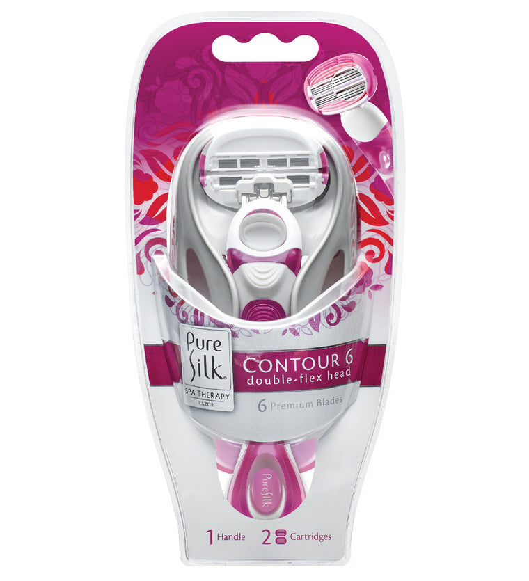 Pure Silk Contour 6 Premium System Razor