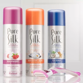 Pure Silk Variety showcase and Razor