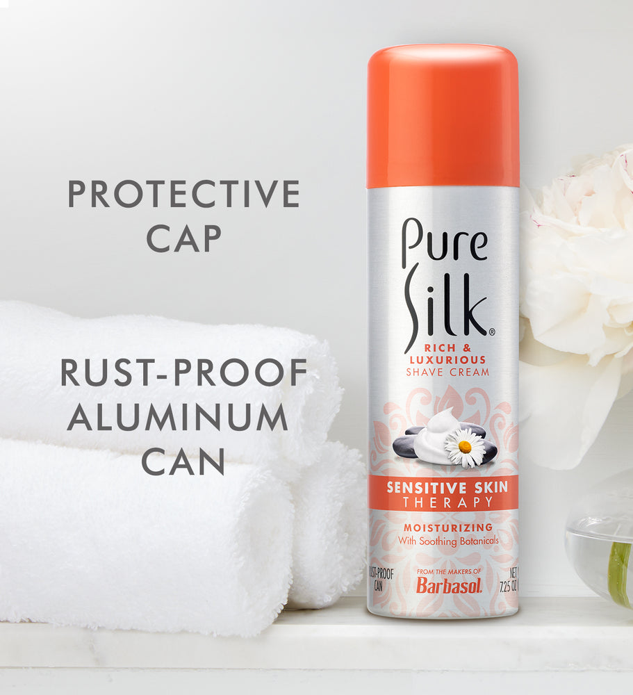 Pure Silk Sensitive Skin Shave Cream